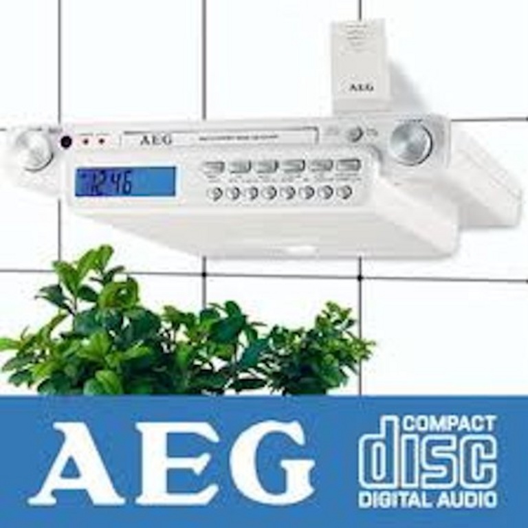 AEG KRC 4323 Keuken Onderbouw Radio, Wit Restpartijen Stockbusters BV